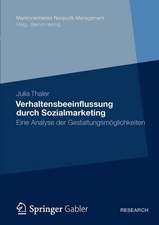 Verhaltensbeeinflussung durch Sozialmarketing