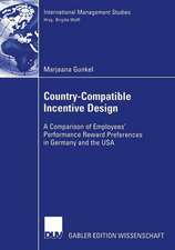 Country-Compatible Incentive Design: A Comparision of Employees' Performance Reward Preferences in Germany and the USA