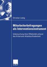 Mitarbeiterbefragungen als Interventionsinstrument