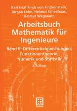 Arbeitsbuch Mathematik für Ingenieure, Band II: Differentialgleichungen, Funktionentheorie, Numerik und Statistik