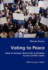 Voting to Peace