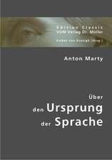 Über den Ursprung der Sprache