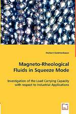 Magneto-Rheological Fluids in Squeeze Mode