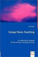 Group Piano Teaching