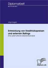 Entwicklung Von Kreditrisikopreisen Und Externen Ratings: A Clash of Principles?