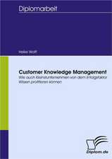 Customer Knowledge Management