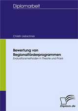 Bewertung Von Regionalf Rderprogrammen