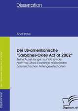 Der Us-Amerikanische "Sarbanes-Oxley Act of 2002": Wie Man in Mesopotamien Karriere Machte