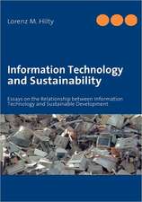 Information Technology and Sustainability