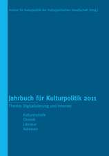 Jahrbuch für Kulturpolitik 2011