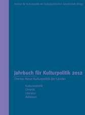 Jahrbuch für Kulturpolitik 2012