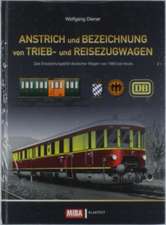 Anstrich und Bezeichnung von Trieb- und Reisezugwagen