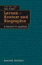 Lernen - Kontext und Biografie