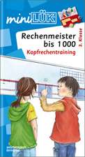 miniLÜK. Rechenmeister bis 1000: Kopfrechentraining