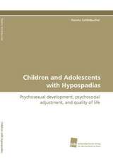 Children and Adolescents with Hypospadias