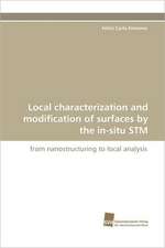 Local Characterization and Modification of Surfaces by the In-Situ STM: A Risk of Importing the Disease or Not?