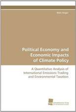 Political Economy and Economic Impacts of Climate Policy