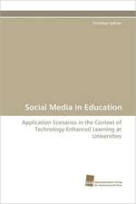 Social Media in Education