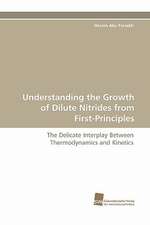 Understanding the Growth of Dilute Nitrides from First-Principles