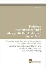 Periphere Nervenregeneration Uber Grosse Defektstrecken in Der Ratte: Finding Out about Getting in