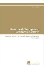 Structural Change and Economic Growth