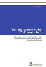 Der Sportverein in Der Zivilgesellschaft: An Alternative Succession Route for Family Firms