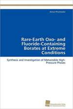 Rare-Earth Oxo- And Fluoride-Containing Borates at Extreme Conditions: An Alternative Succession Route for Family Firms