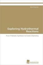 Exploring Hydrothermal Reactions