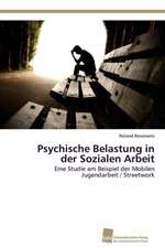 Psychische Belastung in der Sozialen Arbeit