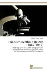 Friedrich Berthold Reinke (1862-1919)