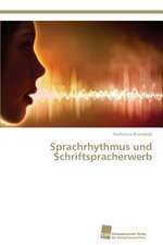 Sprachrhythmus und Schriftspracherwerb