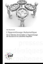 L¿Apprentissage Automatique