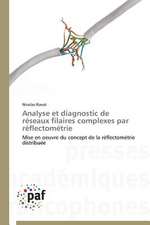 Analyse et diagnostic de réseaux filaires complexes par réflectométrie