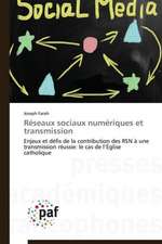 Réseaux sociaux numériques et transmission