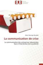 La Communication de Crise