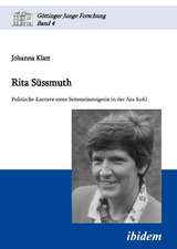 Klatt, J: Rita Süssmuth. Politische Karriere einer Seitenein