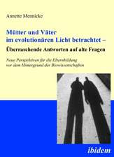 Mennicke, A: Mütter und Väter im evolutionären Licht betrach