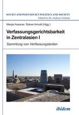 Verfassungsgerichtsbarkeit in Zentralasien I. Sammlung von V