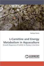 L-Carnitine and Energy Metabolism in Aquaculture