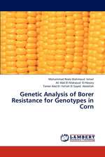 Genetic Analysis of Borer Resistance for Genotypes in Corn