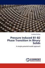 Pressure Induced B1-B2 Phase Transition in Binary Solids