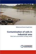 Contamination of soils in industrial area