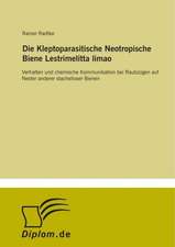 Die Kleptoparasitische Neotropische Biene Lestrimelitta limao