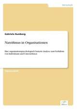 Narzißmus in Organisationen