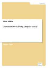 Customer Profitability Analysis - Today