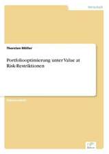 Portfoliooptimierung unter Value at Risk-Restriktionen