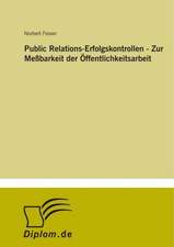 Public Relations-Erfolgskontrollen - Zur Meßbarkeit der Öffentlichkeitsarbeit