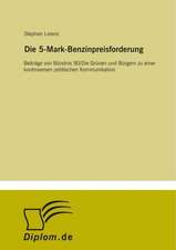 Die 5-Mark-Benzinpreisforderung