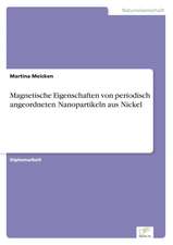 Magnetische Eigenschaften von periodisch angeordneten Nanopartikeln aus Nickel