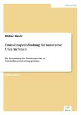 Emissionspreisfindung für innovative Unternehmen